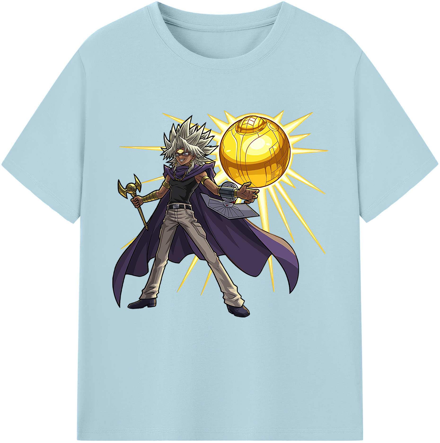 （画像用） 遊☆戯☆王 Yu-Gi-Oh! 綿100％半袖Tシャツ（フロントプリント）